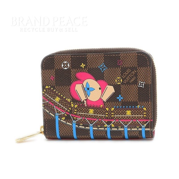 Louis Vuitton Damier Vivienne Zippy Roller Coin Coaster - Picture 1 of 6